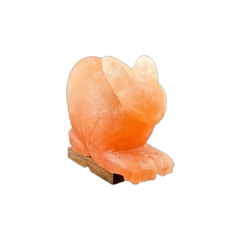 Lampka nocna sól himalajska królik 3 kg na prezent