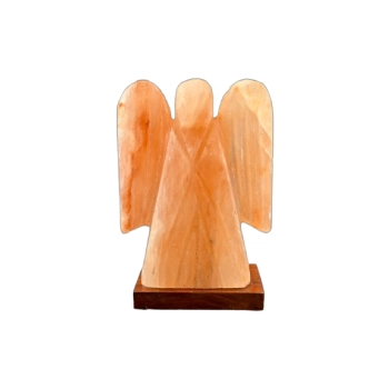 Lampka nocna sól himalajska rzeźbiony ANIOŁ 3 kg na prezent