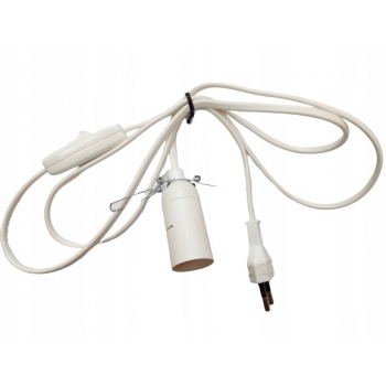 Przewód do Lampy Solnej E14 z Wtyczką 1,5 m – 100 Sztuk HURTOWNIA