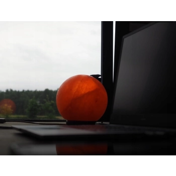 LAMPKA NOCNA LAMPA KULA SOLNA SÓL HIMALAJSKA 3-4 kg naturalny jonizator