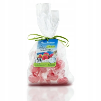 ZDROWIE NATURY Cukierki solne MALINOWE 110g FOLIA x 150 sztuk HURTOWNIA