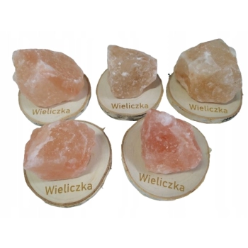 Pamiątka z Kopalni Soli w Wieliczce kamień sól bryłka soli kruch solny