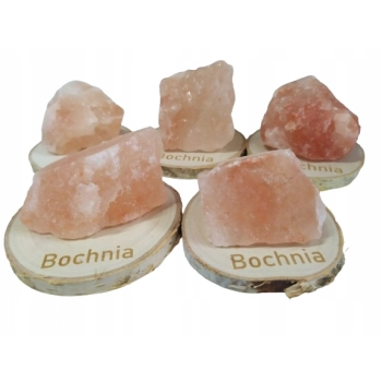 Pamiątka z Kopalni Soli w Bochni – kamień sól, bryłka soli, kruch solny